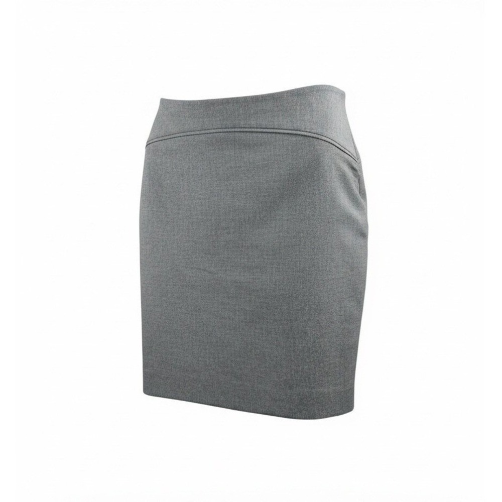 The Limited Gray Pencil Skirt Side Zip Lined Size 4 Office Minimalist Corporate